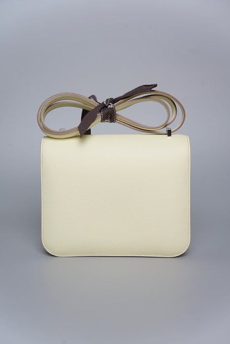 Hermes Constance 18 in Jaune Milton Phw (Brand New)