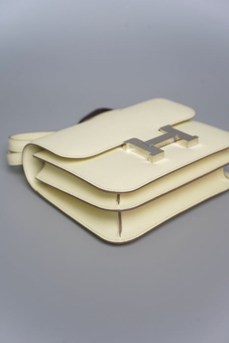 Hermes Constance 18 in Jaune Milton Phw (Brand New)
