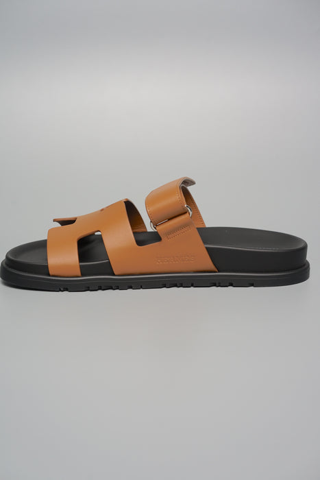 Hermes Chypre Sandals in Natural Size 39 (Brand New)