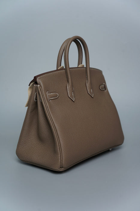 Hermes Birkin 25 in Etoupe Togo Phw (Brand New)