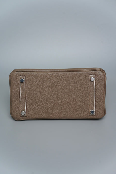 Hermes Birkin 25 in Etoupe Togo Phw (Brand New)