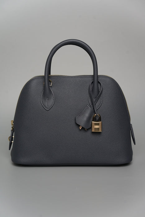 Hermes Bolide 25 in Ardoise Permabrass (Brand New)