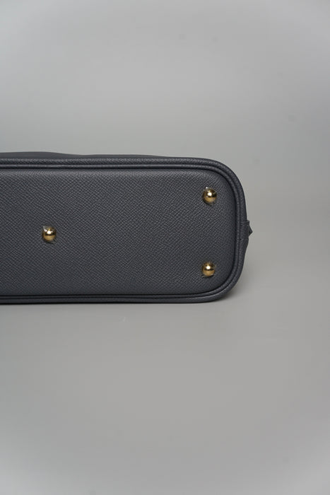 Hermes Bolide 25 in Ardoise Permabrass (Brand New)