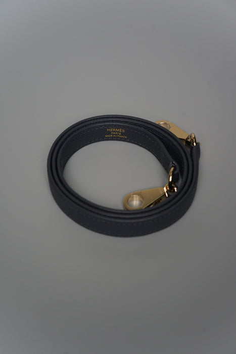 Hermes Bolide 25 in Ardoise Permabrass (Brand New)