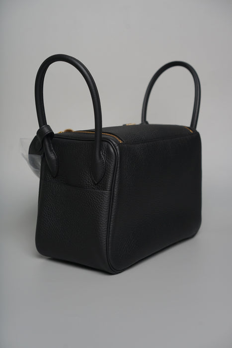 Hermes Lindy 26 in Noir Ghw (Brand New)