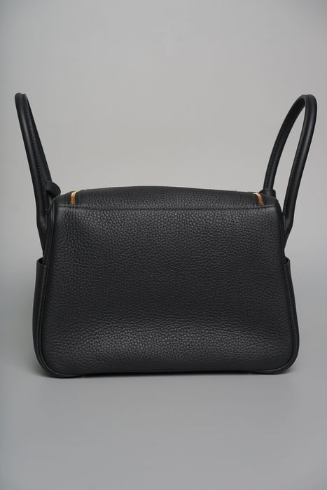 Hermes Lindy 26 in Noir Ghw (Brand New)