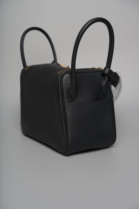 Hermes Lindy 26 in Noir Ghw (Brand New)