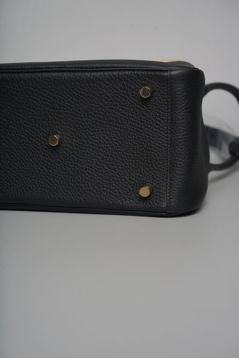 Hermes Lindy 26 in Noir Ghw (Brand New)
