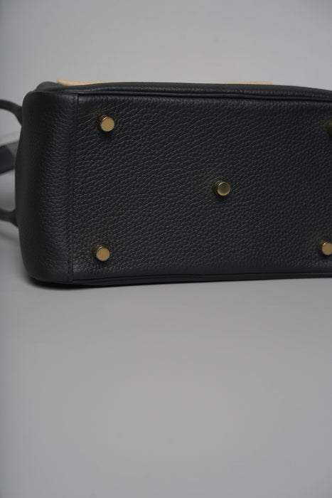 Hermes Lindy 26 in Noir Ghw (Brand New)