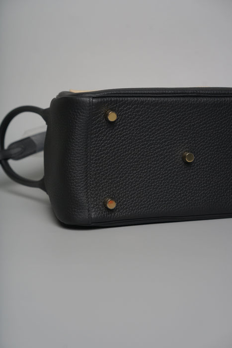 Hermes Lindy 26 in Noir Ghw (Brand New)