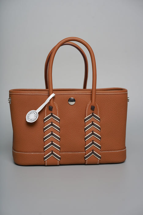 Hermes Mini Garden Party 23 Bredies in Gold Phw (Brand New)