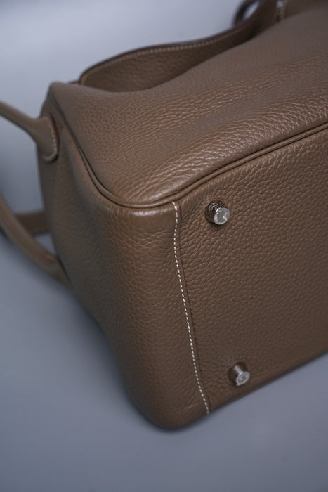 Hermes Lindy 30 in Etoupe Phw
