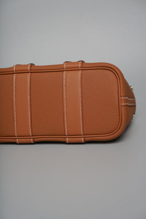 Hermes Mini Garden Party 23 Bredies in Gold Phw (Brand New)