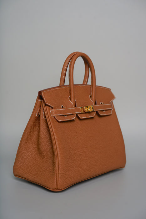 Hermes Birkin 25 in Gold Togo Ghw (Brand New)