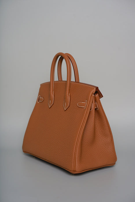 Hermes Birkin 25 in Gold Togo Ghw (Brand New)