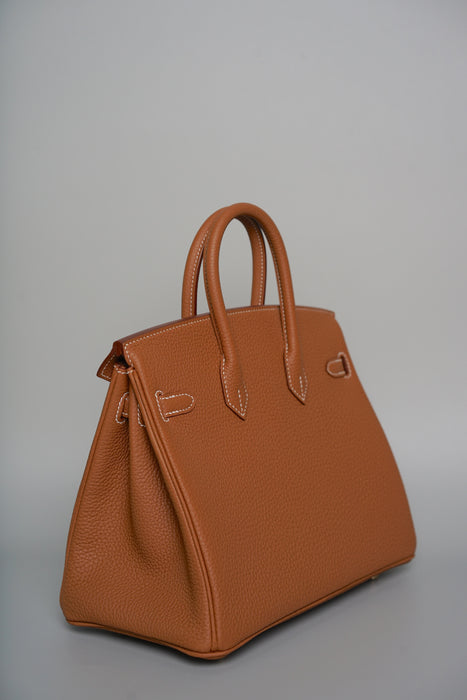 Hermes Birkin 25 in Gold Togo Ghw (Brand New)