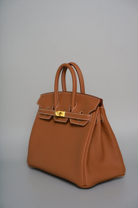 Hermes Birkin 25 in Gold Togo Ghw (Brand New)