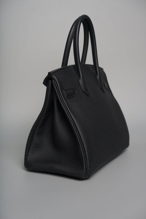 Hermes Birkin 30 in Noir Togo Ghw (Brand New)