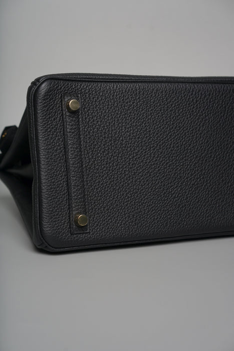 Hermes Birkin 30 in Noir Togo Ghw (Brand New)