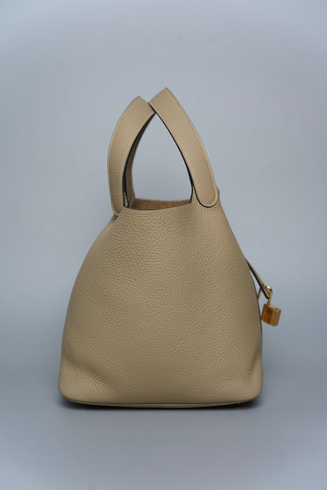 Hermes Picotin 22 in Trench Ghw (Brand New)