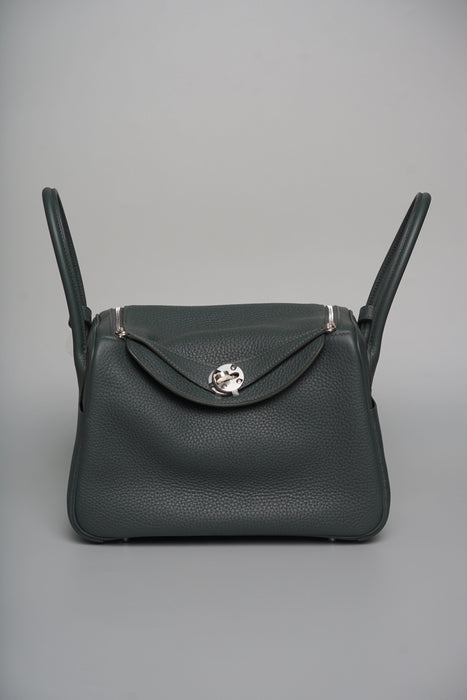 Hermes Lindy 26 in Vert Mangrove Phw (Brand New)