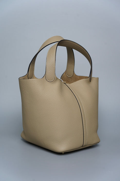Hermes Picotin 22 in Trench Ghw (Brand New)