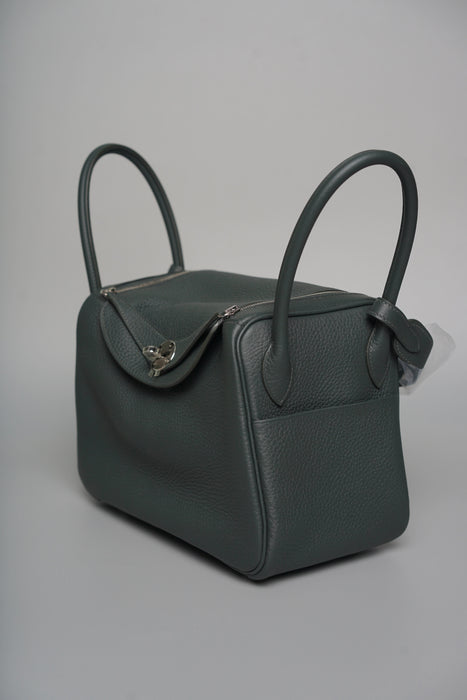Hermes Lindy 26 in Vert Mangrove Phw (Brand New)