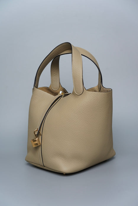 Hermes Picotin 22 in Trench Ghw (Brand New)