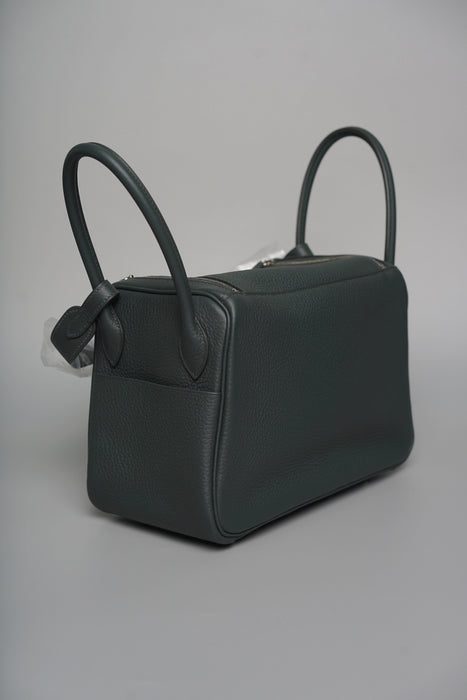 Hermes Lindy 26 in Vert Mangrove Phw (Brand New)