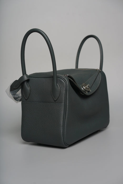 Hermes Lindy 26 in Vert Mangrove Phw (Brand New)