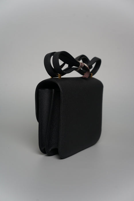 Hermes Constance 18 in Noir Ghw (Brand New)