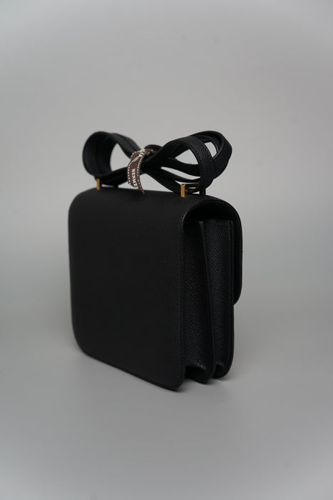 Hermes Constance 18 in Noir Ghw (Brand New)