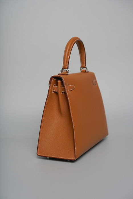 Hermes Kelly II 25 Sellier in Gold Phw (Brand New)