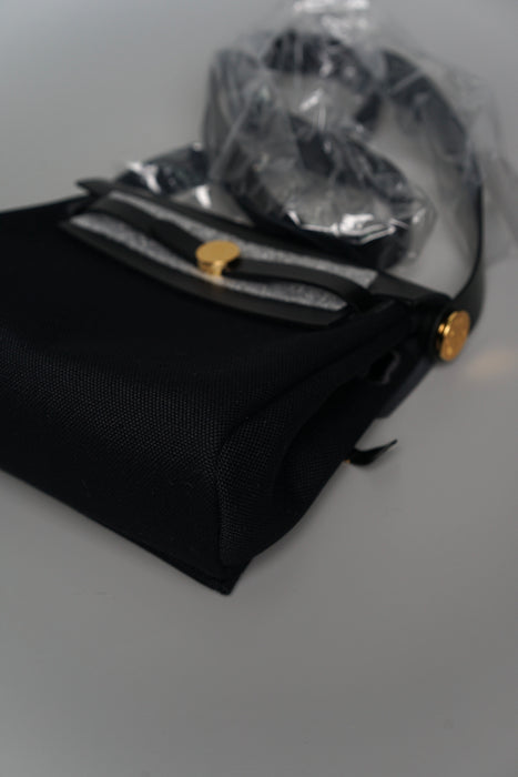 Hermes Mini Herbag in Noir Ghw (Brand New)