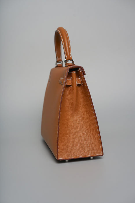 Hermes Kelly II 25 Sellier in Gold Phw (Brand New)