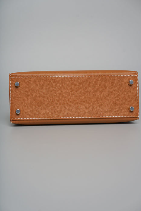 Hermes Kelly II 25 Sellier in Gold Phw (Brand New)