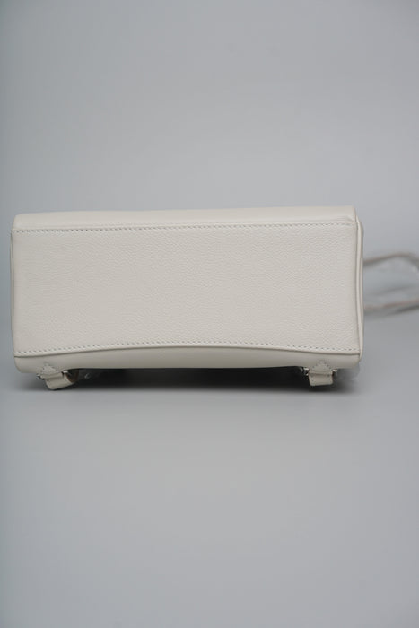 Hermes Kelly 22 Ado Backpack in Gris Perle Phw (Brand New)
