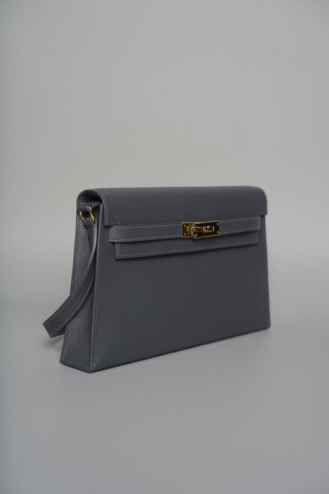 Hermes Kelly Elan in Ardoise Epsom Ghw