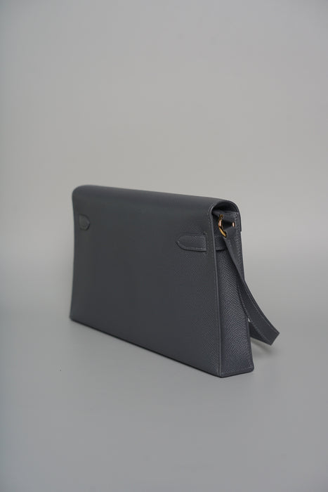Hermes Kelly Elan in Ardoise Epsom Ghw