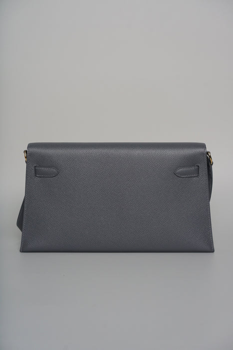 Hermes Kelly Elan in Ardoise Epsom Ghw