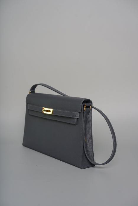 Hermes Kelly Elan in Ardoise Epsom Ghw