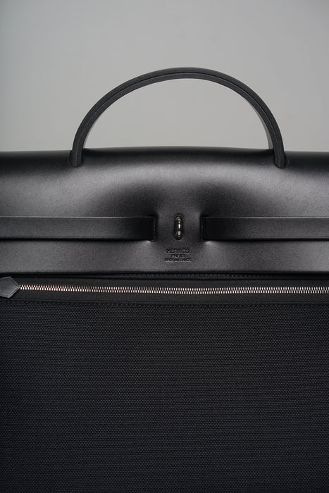 Hermes Herbag 39 in Noir Phw (Brand New)