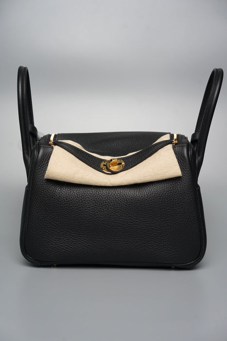 Hermes Lindy 26 Black Ghw (Brand New)