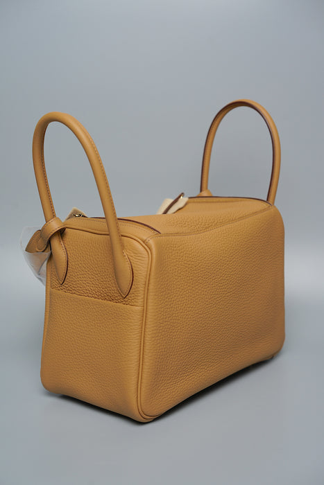 Hermes Lindy 26 in Biscuit Ghw (Brand New)