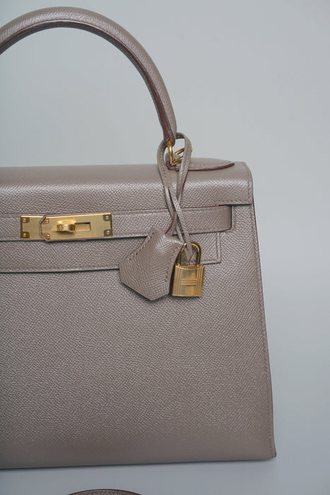 Hermes Kelly 28 in Etain Epsom Ghw