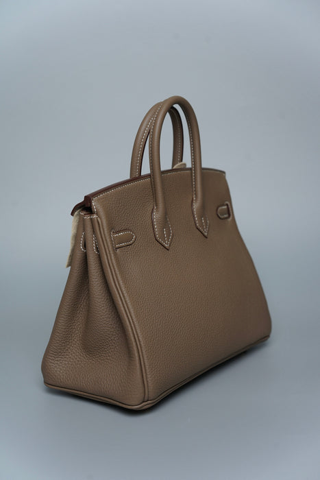 Hermes Birkin 25 in Etoupe Togo Ghw (Brand New)