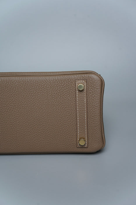 Hermes Birkin 25 in Etoupe Togo Ghw (Brand New)