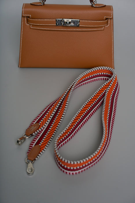 Hermes Kelly 20 in Gold Epsom Phw (Brand new) + extra strap