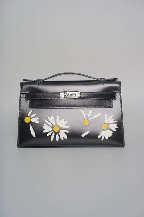 Hermes Kelly Pochette in Daisy Phw (Brand new)