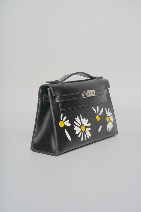 Hermes Kelly Pochette in Daisy Phw (Brand new)